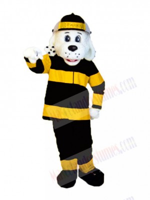 Brave Sparky the Fire Dog Mascot Costume Animal