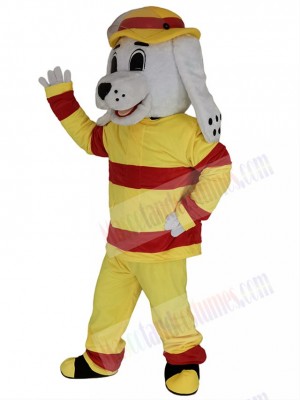 Cute Sparky the Fire Dog Mascot Costume Animal
