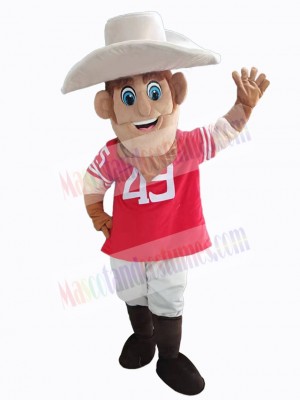 Cowboy mascot costume