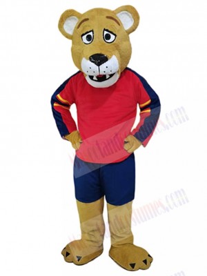 Stanley C. Panther of Florida Panther Mascot Costume For Adults Mascot Heads