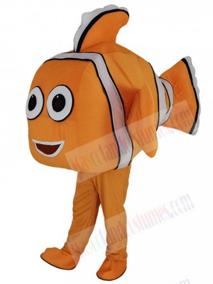 Naughty Clownfish Mascot Costume Cartoon