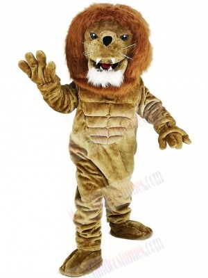Fierce Lion King Mascot Costume Cartoon