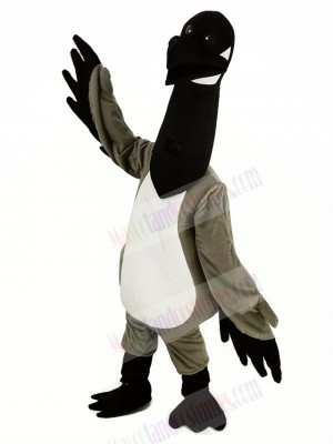 Black Head Canada Goose Mascot Costume Animal