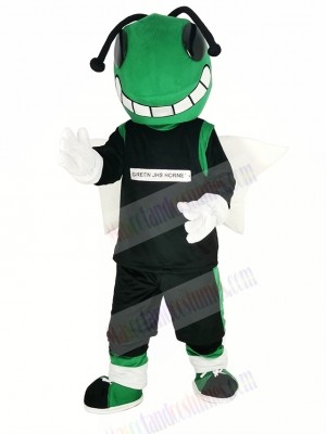 Green Hornets Mascot Costume Insect Animal