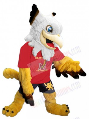White Head Gryphon Griffin Mascot Costume Animal
