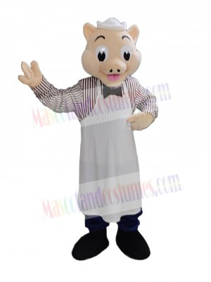 Pig mascot costume