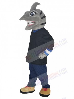 Shark mascot costume