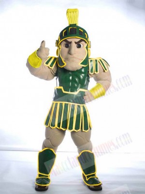 Spartan Trojan Knight Sparty mascot costume