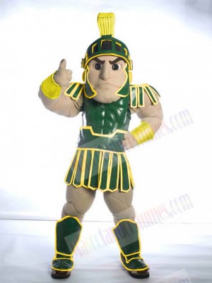 Mighty Spartan Trojan Knight Sparty Mascot Costume People