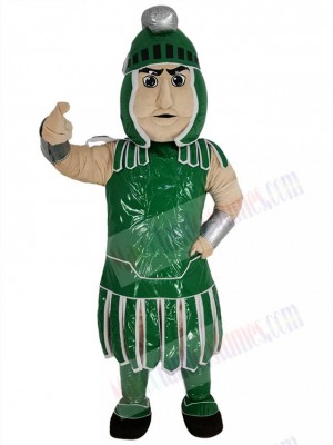 Spartan Knight mascot costume