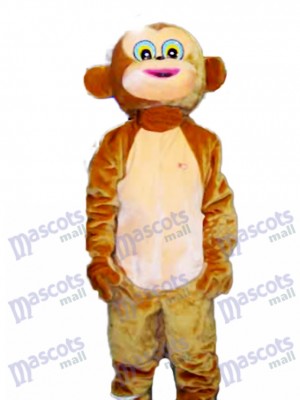 Happy Monkey Mascot Adult Costume Animal