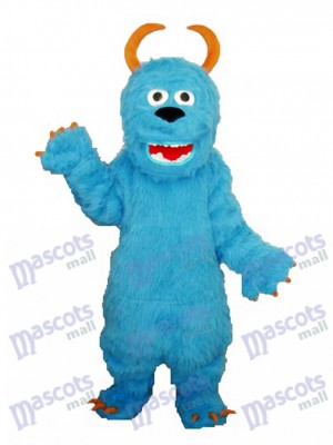 Blue Sulley Monsters Inc Mascot Adult Costume