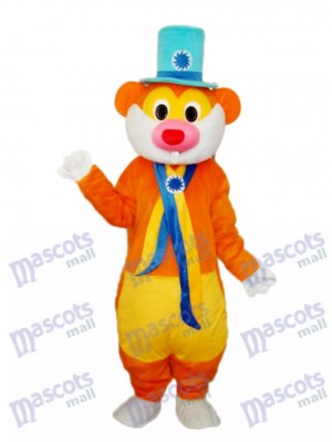 Flower Hat Rat Mascot Adult Costume Animal