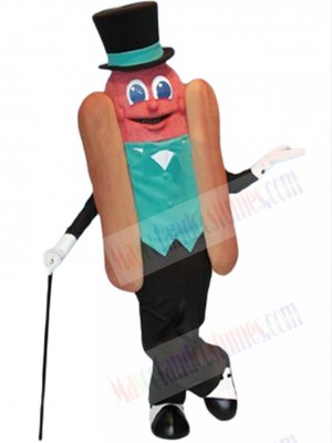 Hot Dog mascot costume