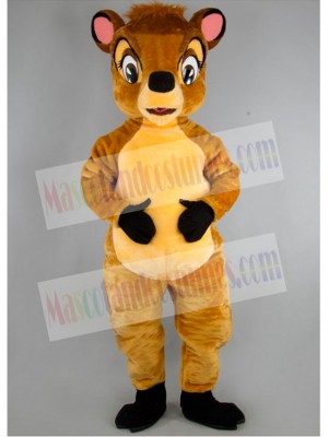 Deer mascot costume