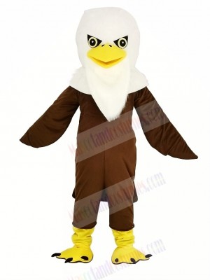 Brown Long Wool Eagle Mascot Costume Animal	