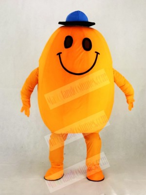 Smiling Mr Tickle Tickleer Mascot Costume School