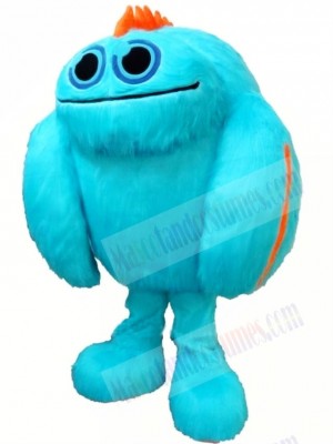 KidCon Blue Monster Mascot Costume  