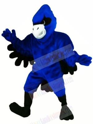 Blue Jay with Black Wings Mascot Costumes