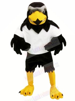 Fierce Falcon with White T-shirt Mascot Costumes	