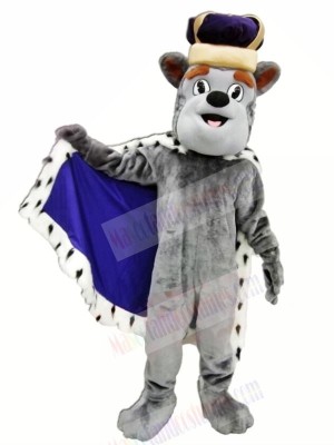 King Duke Dog Mascot Costumes Cartoon