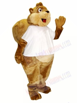 Cash Squirrel Mascot Costumes 
