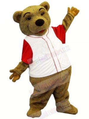 Lovely Brown Bear Mascot Costumes Cartoon