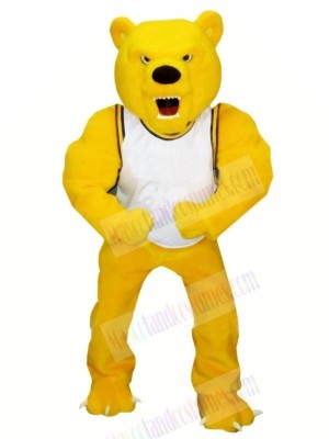 Power Fierce Bear Mascot Costumes Cartoon	