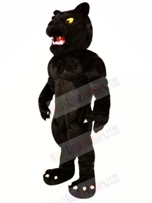 Power Black Panther Mascot Costume Cartoon	
