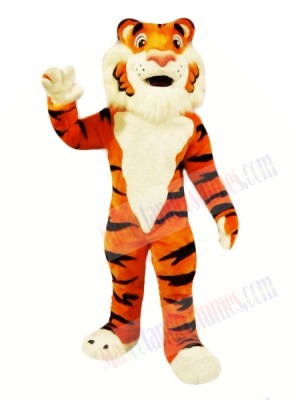 Friendly Tiger Mascot Costume Free Shipping 
