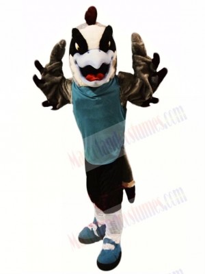 Sport Falcon Mascot Costume 