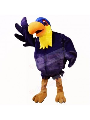 Blue Toucan Bird Mascot Costumes Cartoon
