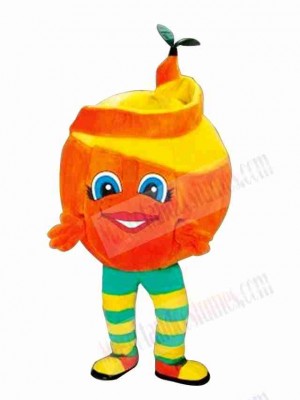 Orange Fruit Mascot Costume