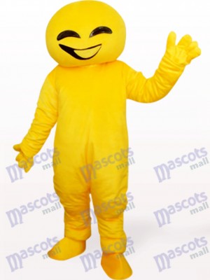 Yellow Doll Animal Adult Mascot Costume