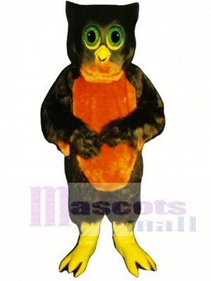 Cute Hoot Owl Mascot Costume