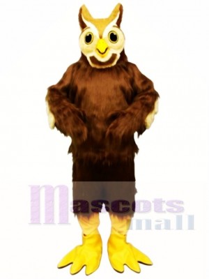 Cute Ollie Owl Mascot Costume
