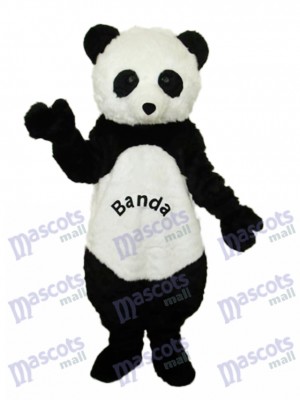 Giant Panda with letters Mascot Adult Costume Animal 