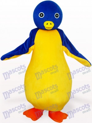 Yellow And Blue Pot-Bellied Penguin Animal Mascot Costume