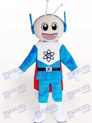 Super Man Cartoon Adult Mascot Costume