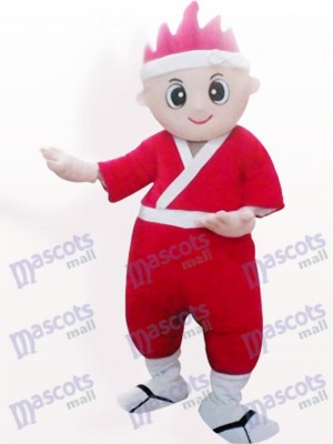Japanese Boy Cartoon Adult Mascot Costume