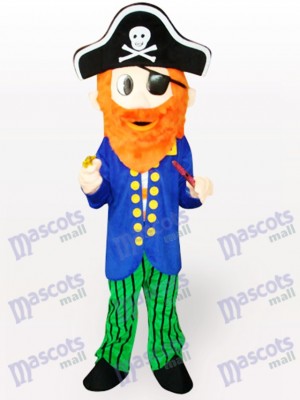 Pirate Cartoon Adult Mascot Costume