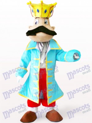 King Cartoon Adult Mascot Costume