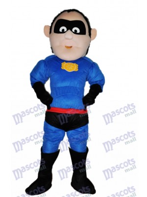 Superman Adult Mascot Costume Cartoon People  