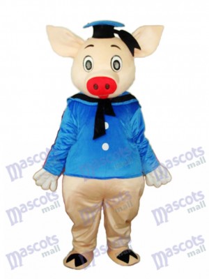 Dr.Pig Mascot Adult Costume Animal 
