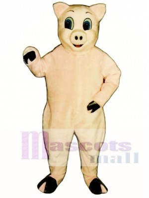 Jolly Pig Christmas Mascot Costume