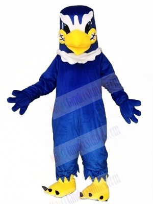 Royal Blue Falcon Eagle Bird Mascot Costumes Animal