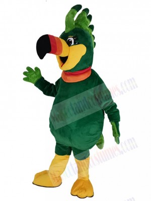 Green Toucan Bird Mascot Costume Animal