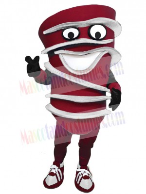 Burgundy Hurricane Mascot Costume