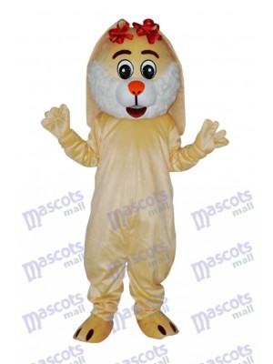 Easter Lovely Rabbit Adult Mascot Costume