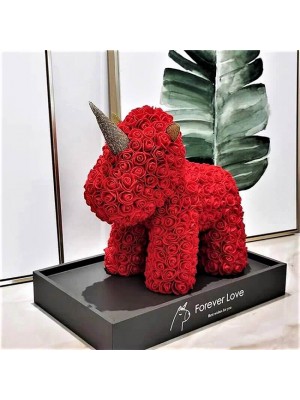 Red Rose Unicorn Flower Unicorn Best Gift for Mother's Day, Valentine's Day, Anniversary, Weddings and Birthday